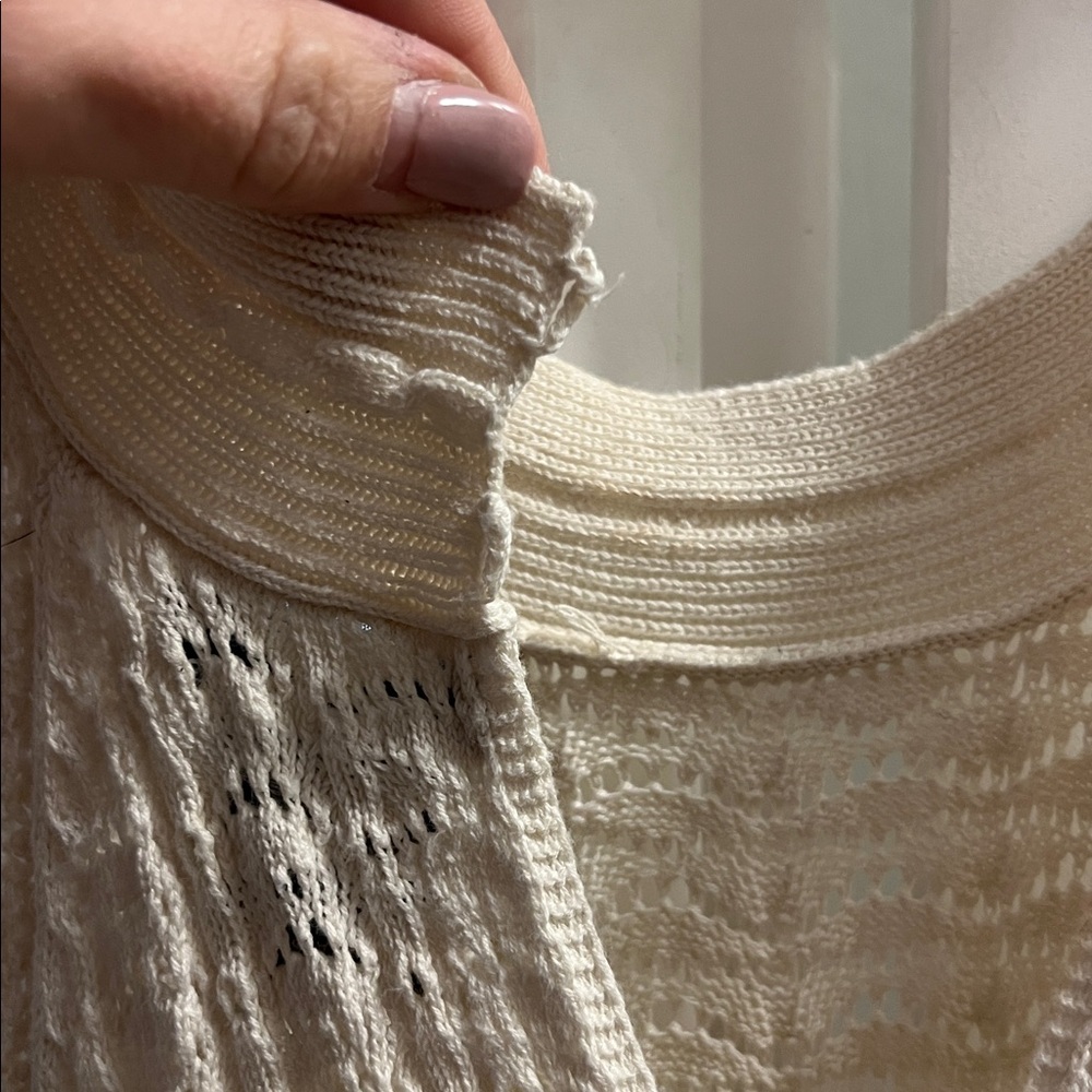 off-white knit dress - Picture 7 of 7